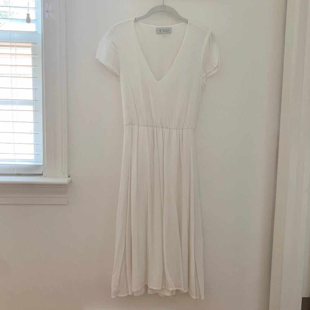 Wayf Blouson Dress